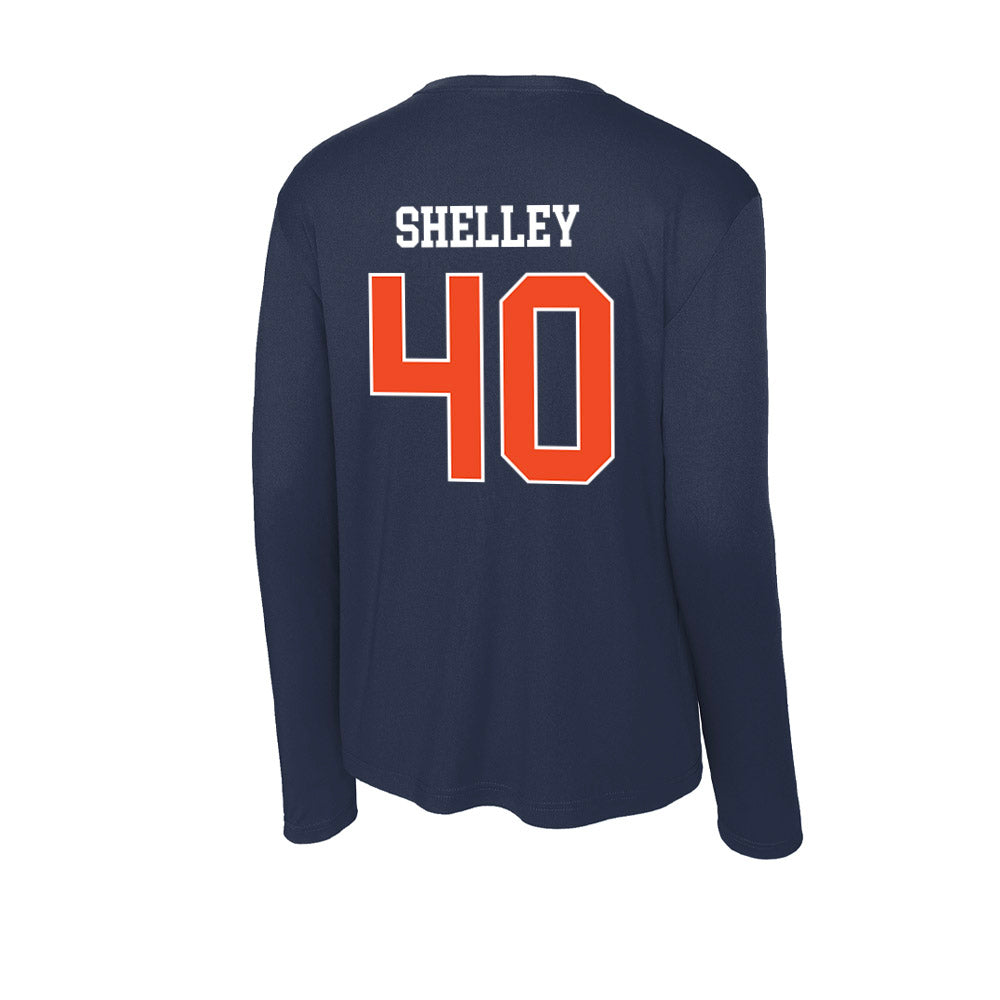 Auburn - NCAA Baseball : Wade Shelley - Classic Shersey Activewear Long Sleeve T-Shirt-1