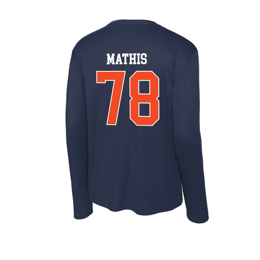 Auburn - NCAA Football : Mason Mathis - Classic Shersey Activewear Long Sleeve T-Shirt-1