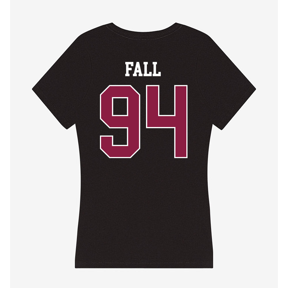 Virginia Tech - NCAA Football : Elhadj Fall - Women's V-Neck T-Shirt-1