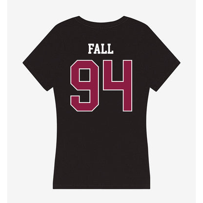 Virginia Tech - NCAA Football : Elhadj Fall - Women's V-Neck T-Shirt-1