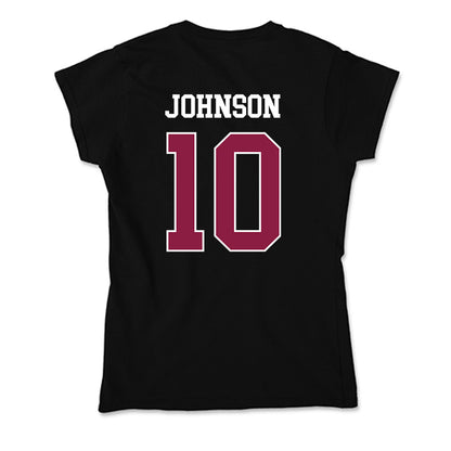 Virginia Tech - NCAA Men's Basketball : Tyler Johnson - Soft Style Women’s T-Shirt-1