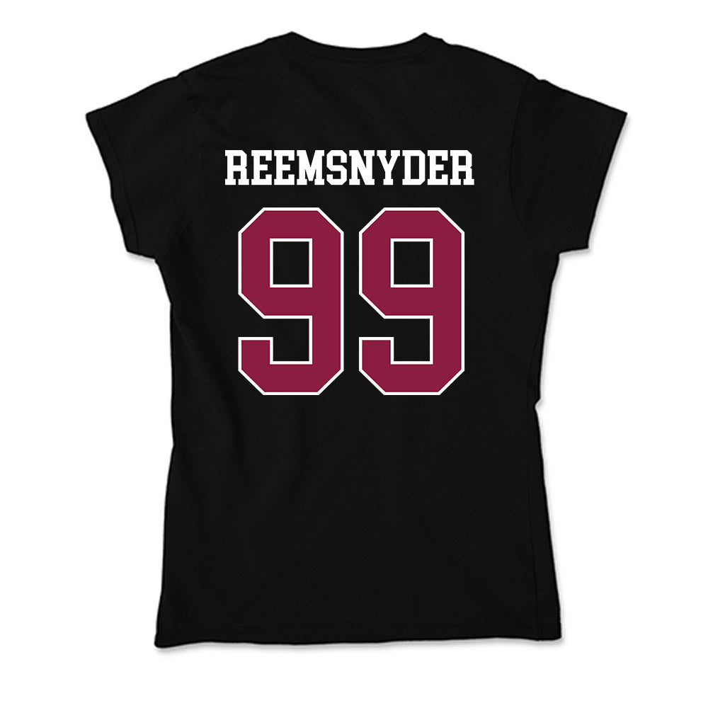 Virginia Tech - NCAA Football : Cole Reemsnyder - Soft Style Women’s T-Shirt-1