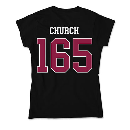 Virginia Tech - NCAA Wrestling : Mac Church - Soft Style Women’s T-Shirt-1