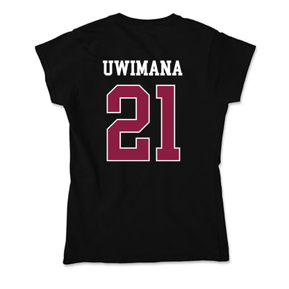 Virginia Tech - NCAA Men's Soccer : Noe Uwimana - Soft Style Women’s T-Shirt-1