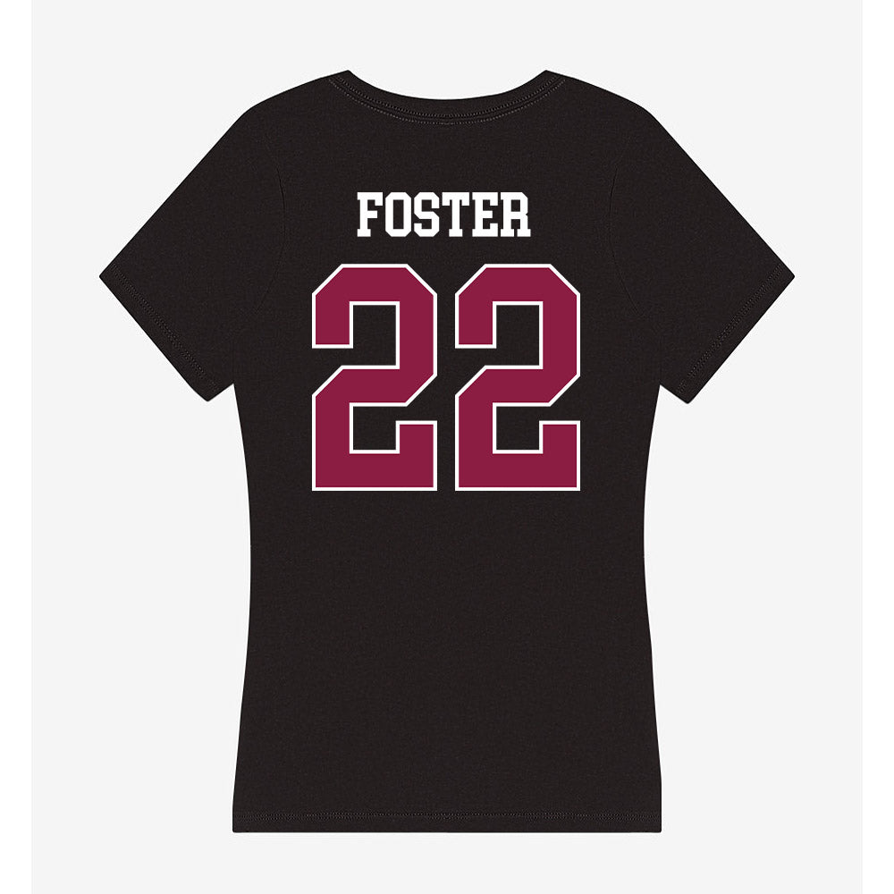 Virginia Tech - NCAA Softball : Addison Foster - Women's V-Neck T-Shirt-1