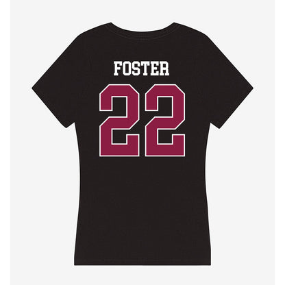 Virginia Tech - NCAA Softball : Addison Foster - Women's V-Neck T-Shirt-1