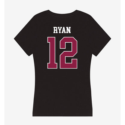 Virginia Tech - NCAA Football : Kelden Ryan - Women's V-Neck T-Shirt-1