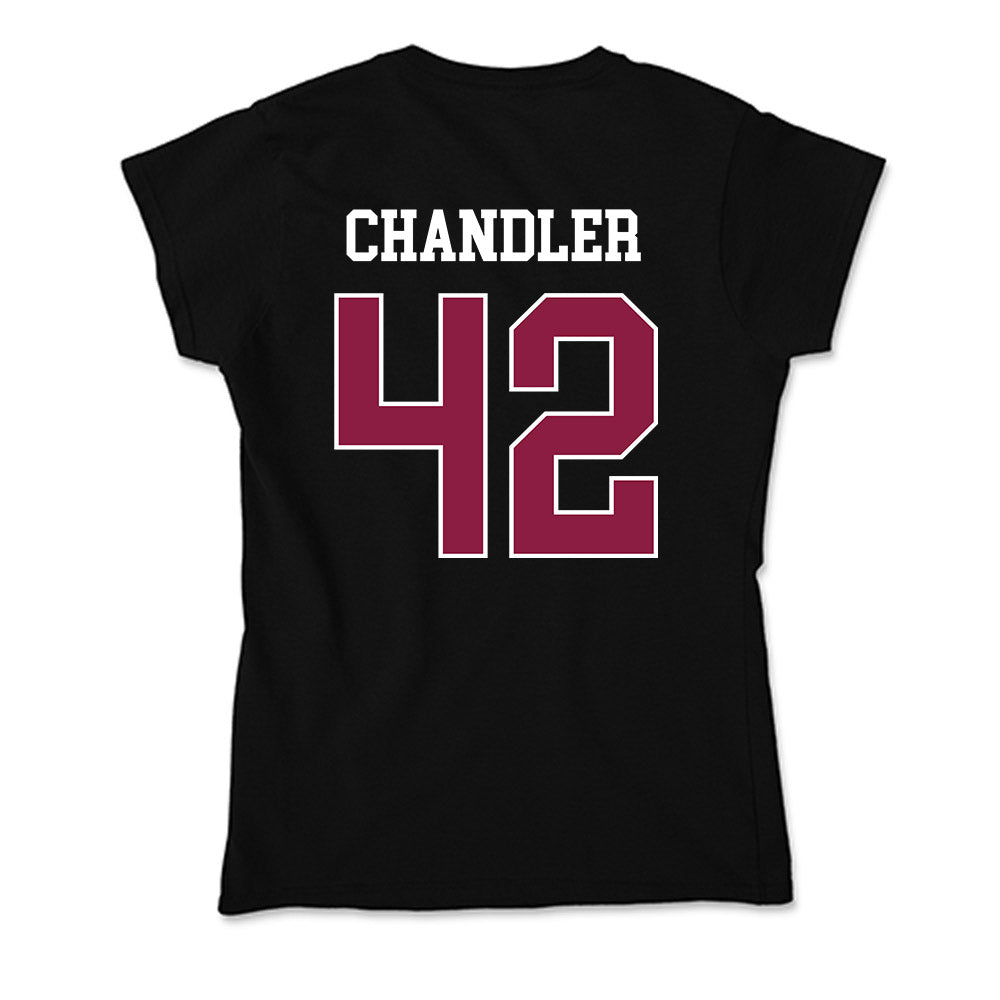 Virginia Tech - NCAA Baseball : Aimon Chandler - Soft Style Women’s T-Shirt-1