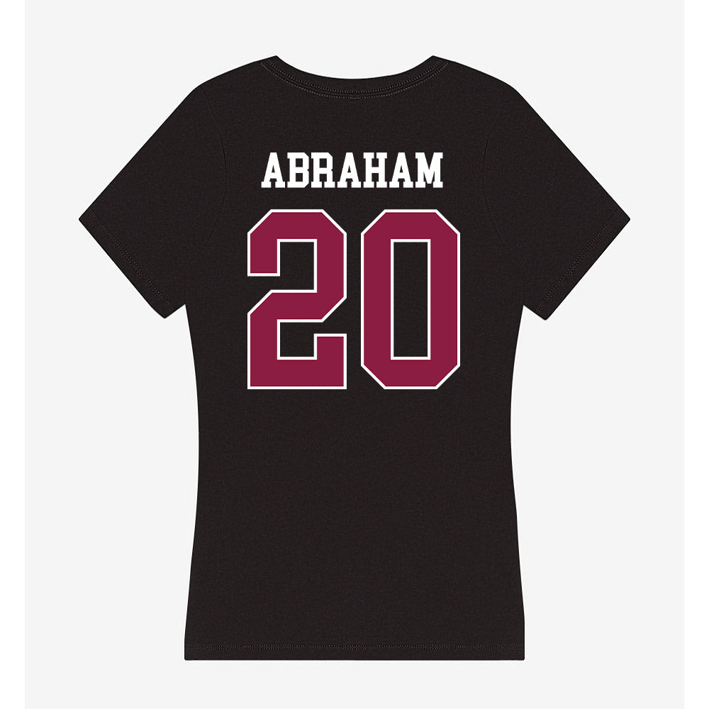 Virginia Tech - NCAA Baseball : Nic Abraham - Women's V-Neck T-Shirt-1