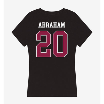 Virginia Tech - NCAA Baseball : Nic Abraham - Women's V-Neck T-Shirt-1