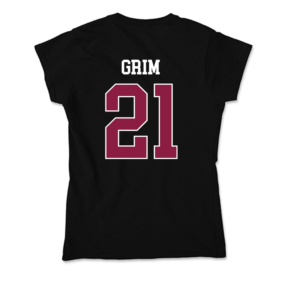 Virginia Tech - NCAA Baseball : Ethan Grim - Soft Style Women’s T-Shirt-1
