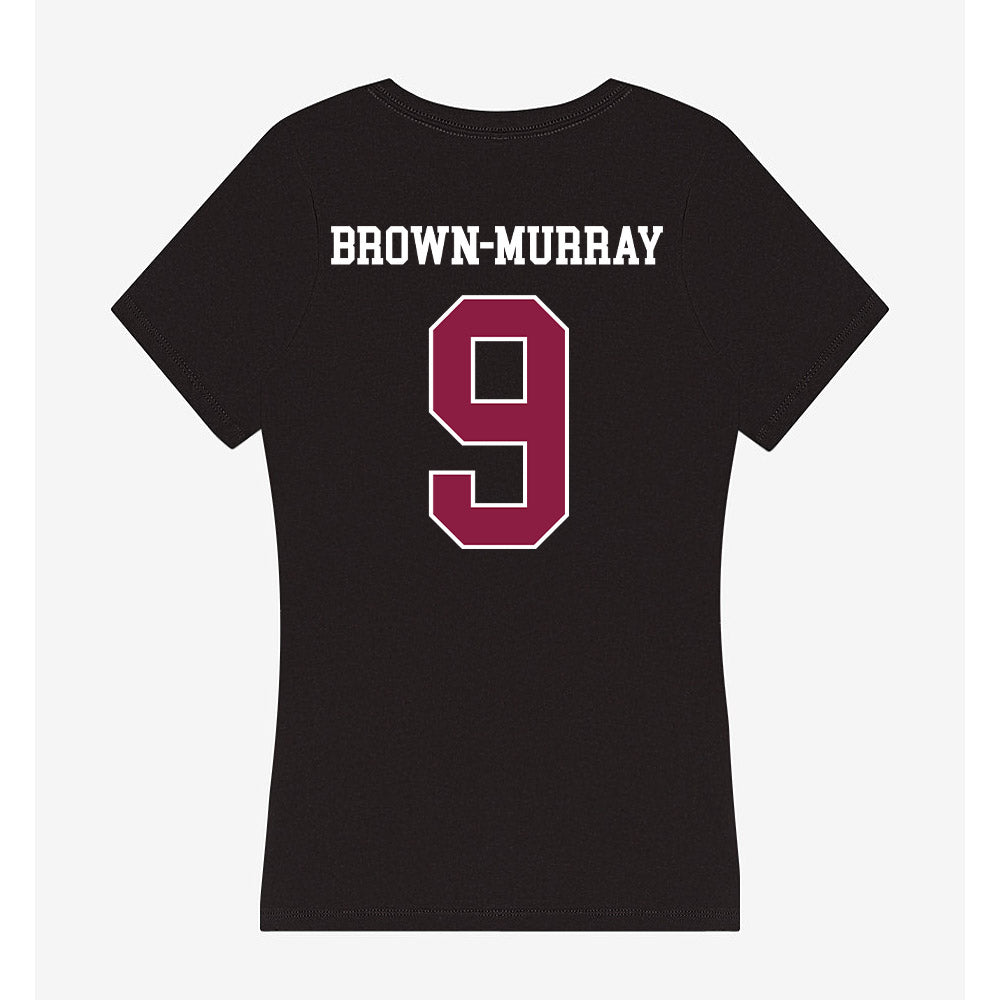 Virginia Tech - NCAA Football : Isaiah Brown-Murray - Women's V-Neck T-Shirt-1