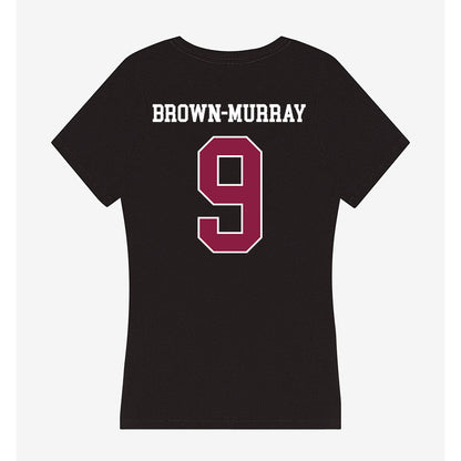 Virginia Tech - NCAA Football : Isaiah Brown-Murray - Women's V-Neck T-Shirt-1