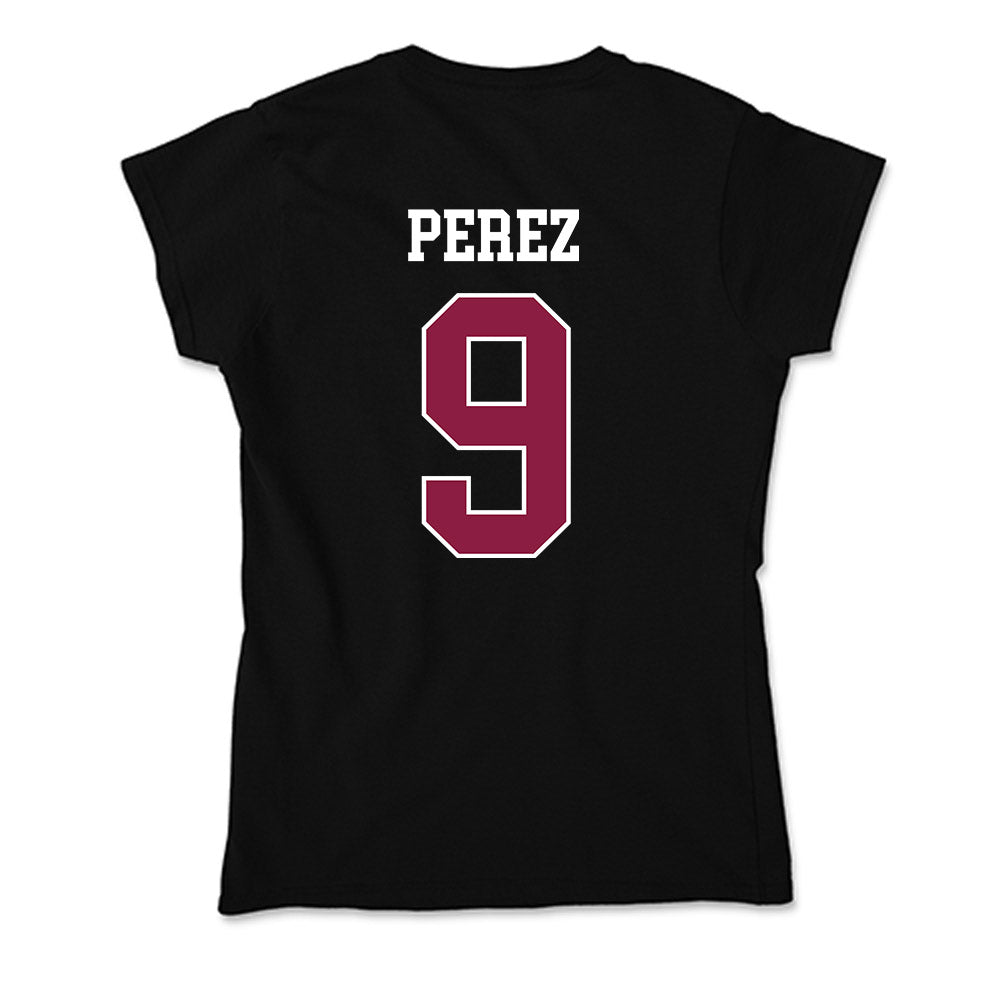Virginia Tech - NCAA Men's Soccer : Alex Perez - Soft Style Women’s T-Shirt-1