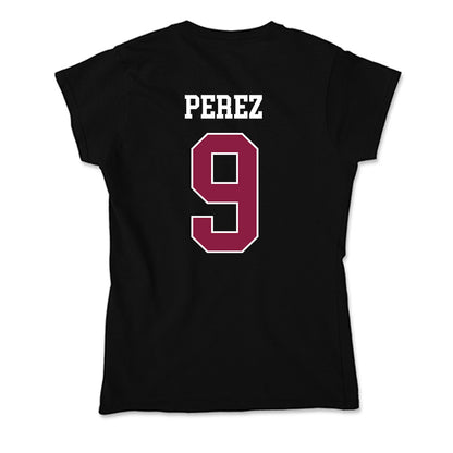 Virginia Tech - NCAA Men's Soccer : Alex Perez - Soft Style Women’s T-Shirt-1