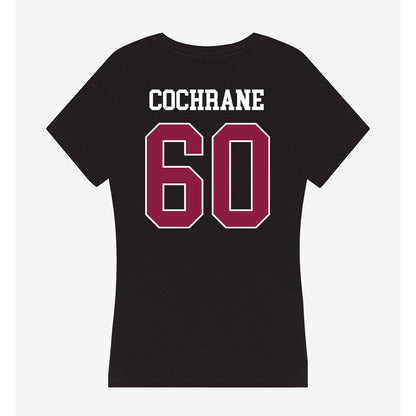 Virginia Tech - NCAA Football : Maddox Cochrane - Women's V-Neck T-Shirt-1