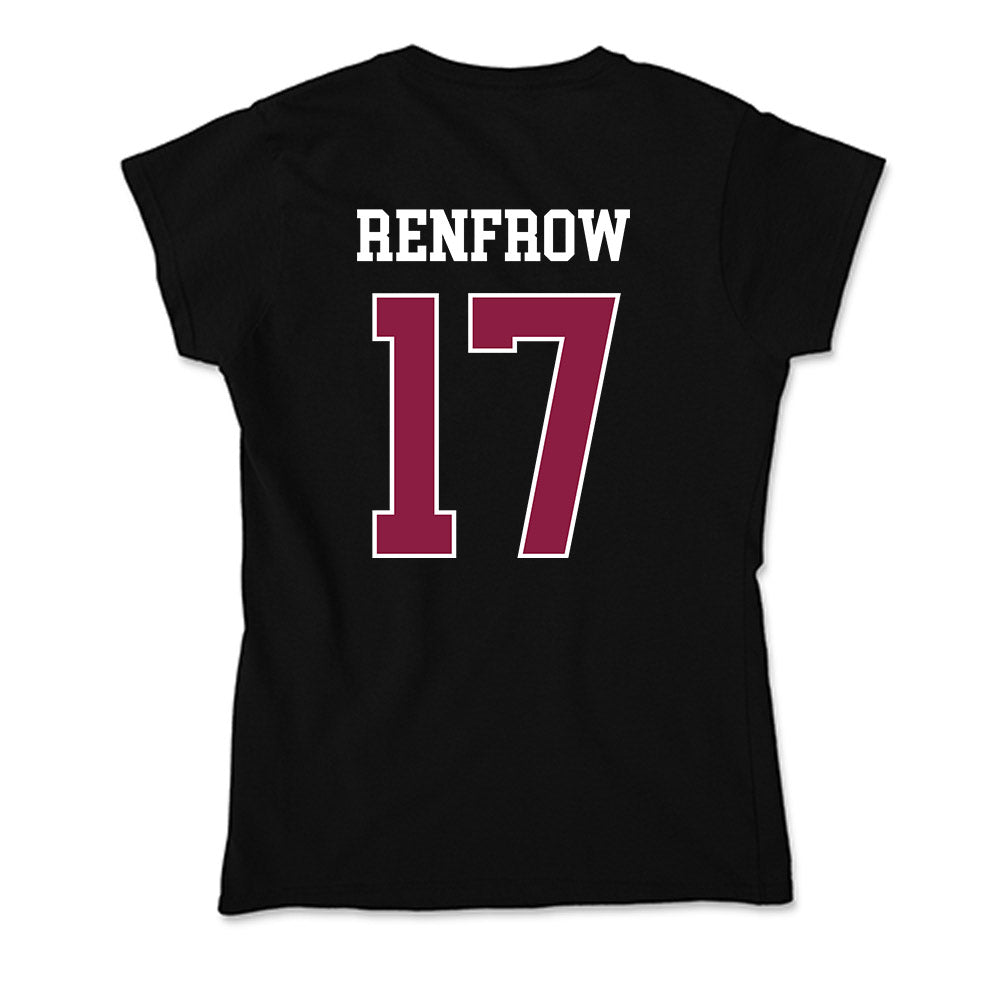 Virginia Tech - NCAA Baseball : Brett Renfrow - Soft Style Women’s T-Shirt-1