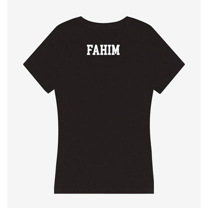 Virginia Tech - NCAA Men's Tennis : Ilyas Fahim - Women's V-Neck T-Shirt-1