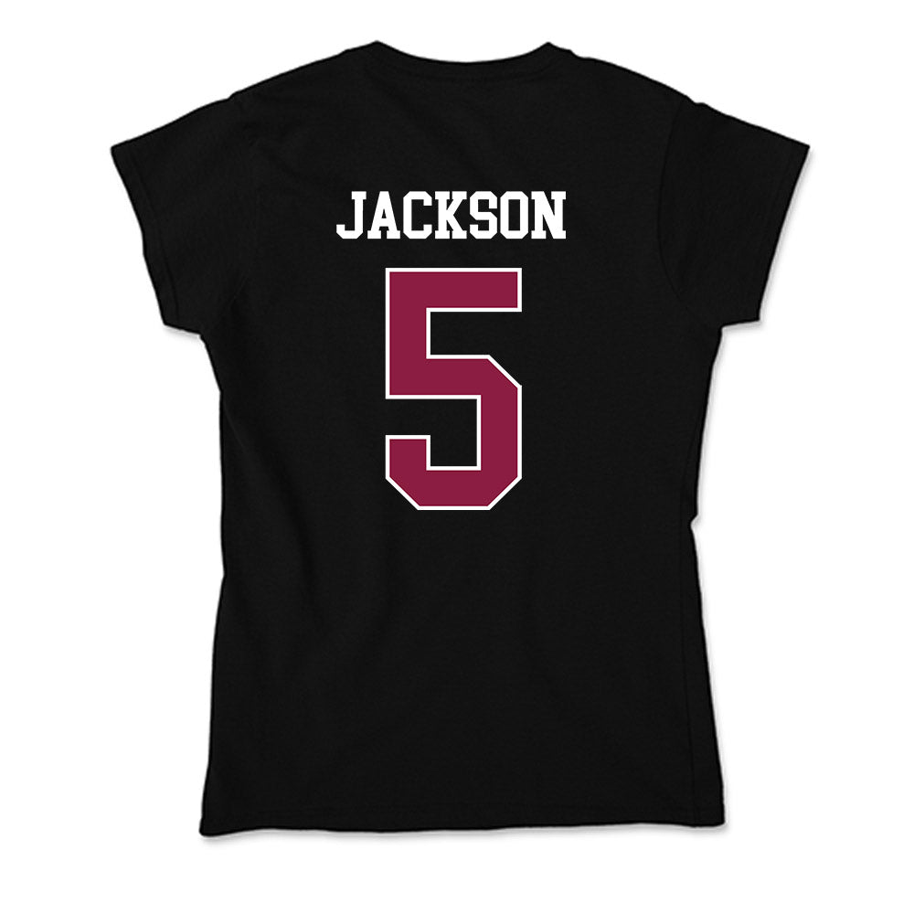 Virginia Tech - NCAA Football : Marlion Jackson - Soft Style Women’s T-Shirt-1
