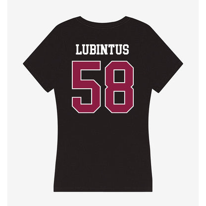 Virginia Tech - NCAA Football : Rose Lubintus - Women's V-Neck T-Shirt-1