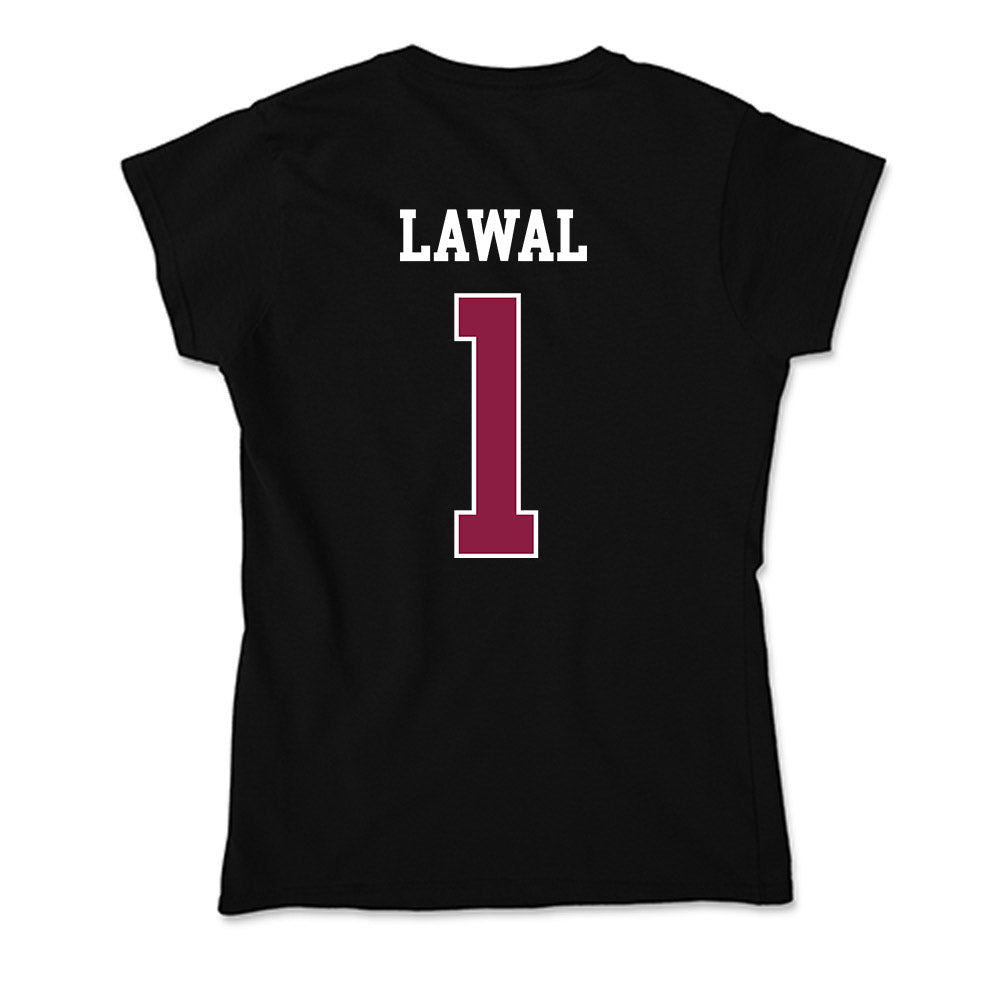 Virginia Tech - NCAA Men's Basketball : Tobi Lawal - Soft Style Women’s T-Shirt-1