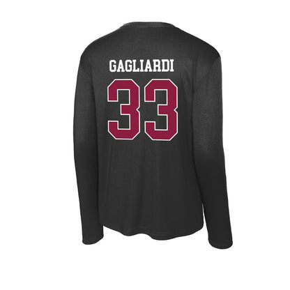 Virginia Tech - NCAA Softball : Mia Gagliardi - Activewear Long Sleeve T-Shirt-1