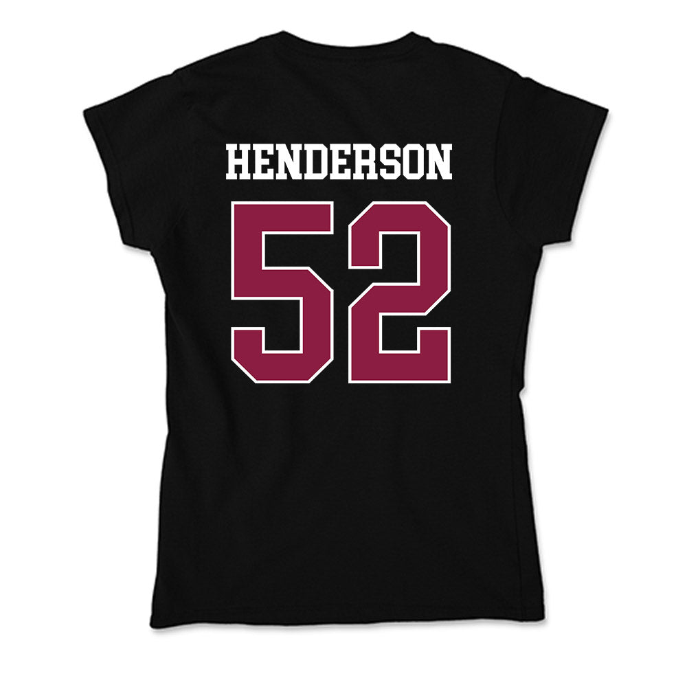 Virginia Tech - NCAA Football : Sherrod Henderson - Soft Style Women’s T-Shirt-1