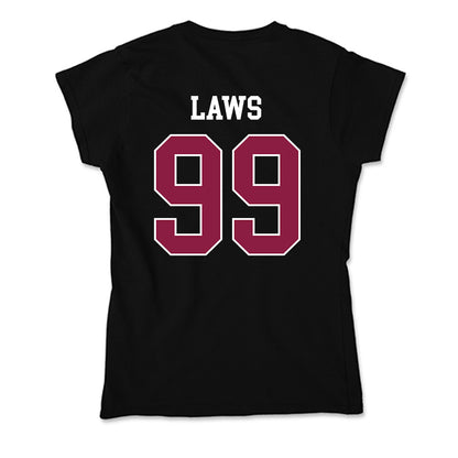 Virginia Tech - NCAA Football : Emmett Laws - Soft Style Women’s T-Shirt-1