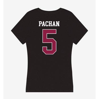 Virginia Tech - NCAA Women's Soccer : Hannah Pachan - Women's V-Neck T-Shirt-1