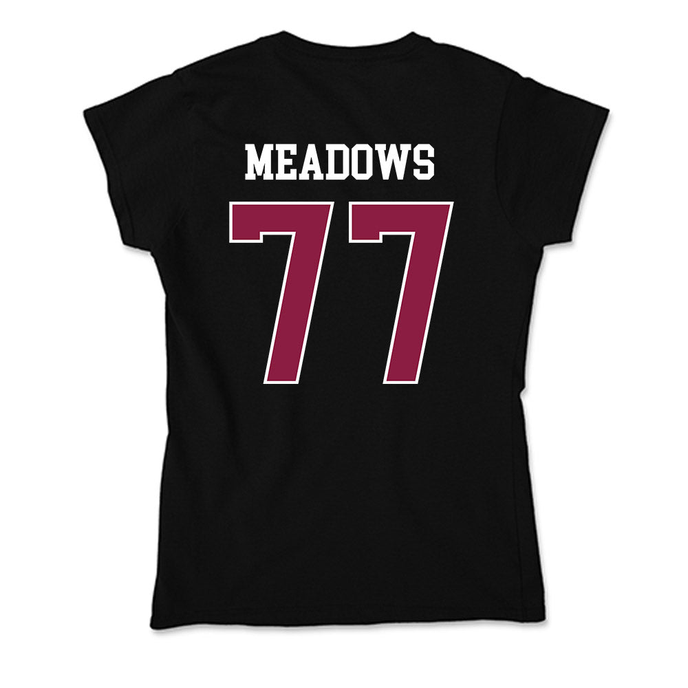 Virginia Tech - NCAA Football : Brody Meadows - Soft Style Women’s T-Shirt-1