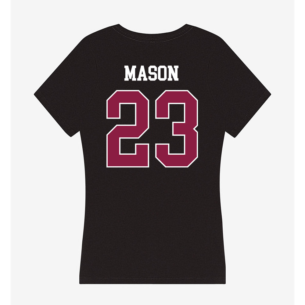 Virginia Tech - NCAA Football : Tyler Mason - Women's V-Neck T-Shirt-1