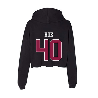 Virginia Tech - NCAA Baseball : Brody Roe - Women's Crop Fleece Hoodie-1