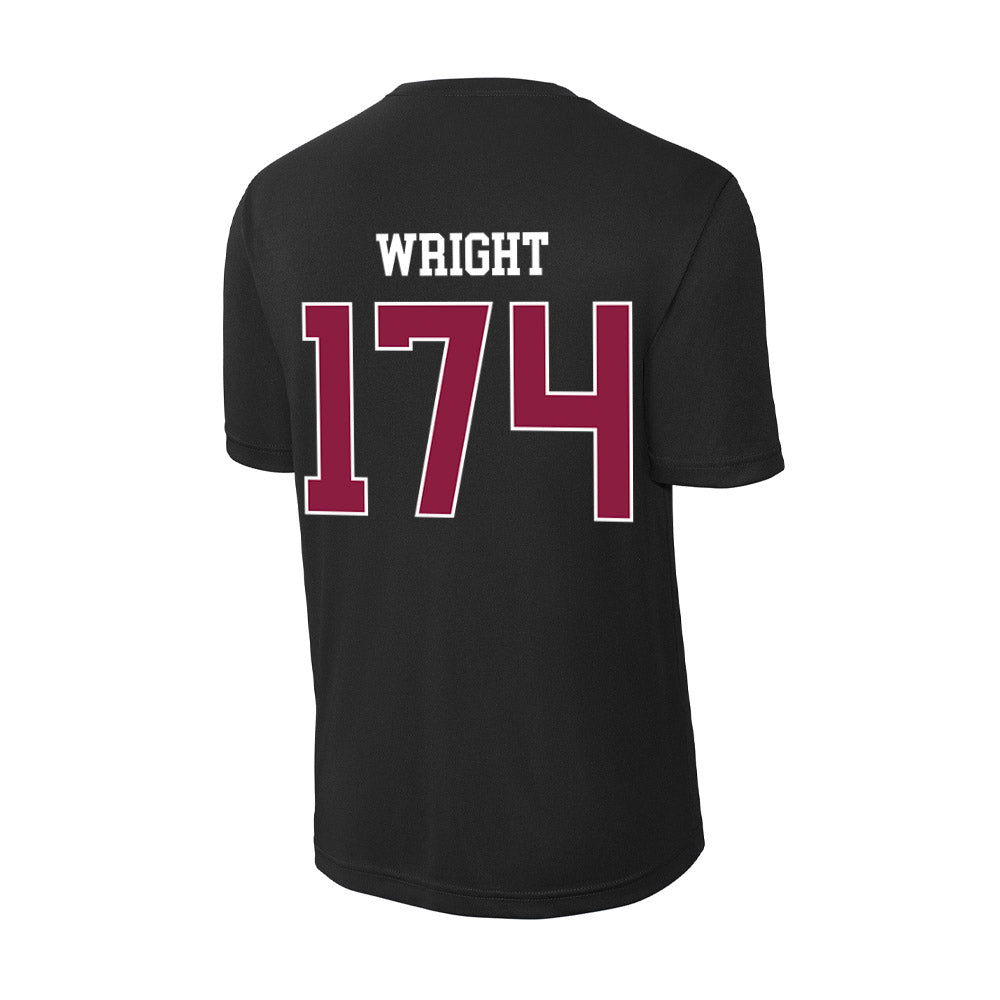 Virginia Tech - NCAA Wrestling : Gage Wright - Activewear T-Shirt-1