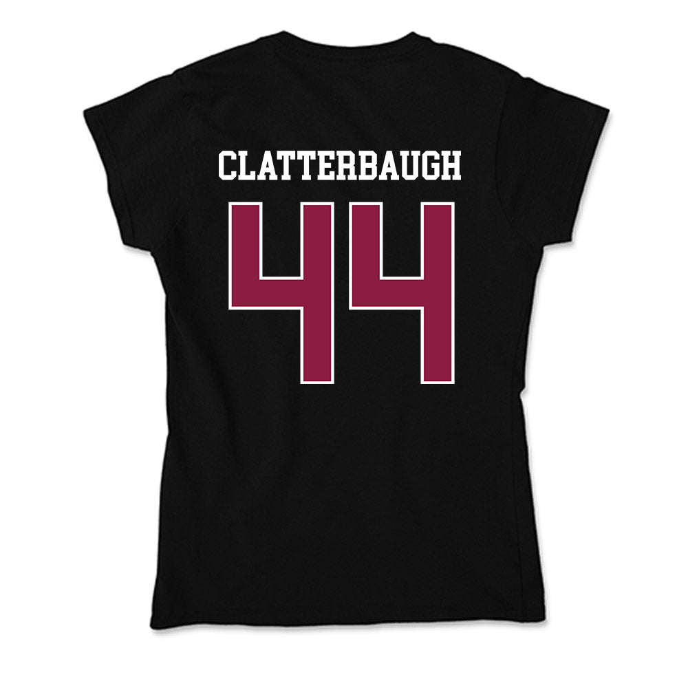 Virginia Tech - NCAA Football : Brett Clatterbaugh - Soft Style Women’s T-Shirt-1