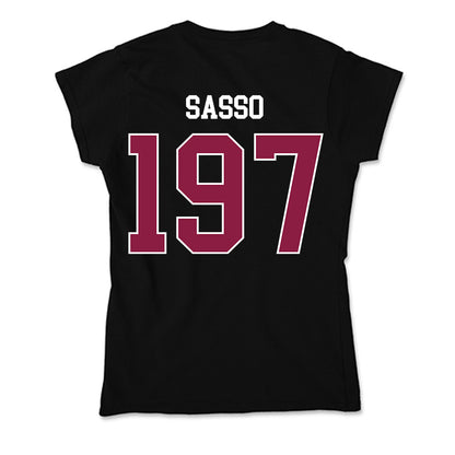 Virginia Tech - NCAA Wrestling : Sonny Sasso - Soft Style Women’s T-Shirt-1