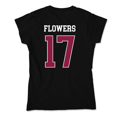 Virginia Tech - NCAA Football : Tyson Flowers - Soft Style Women’s T-Shirt-1