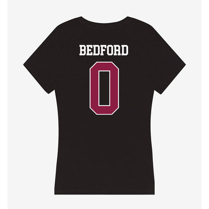 Virginia Tech - NCAA Men's Basketball : Jailen Bedford - Women's V-Neck T-Shirt-1