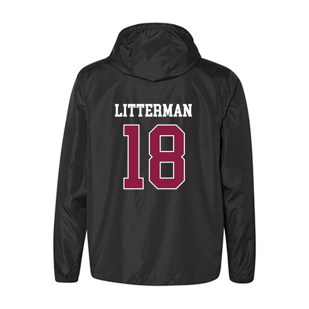 Virginia Tech - NCAA Baseball : Hudson Litterman - Windbreaker-1