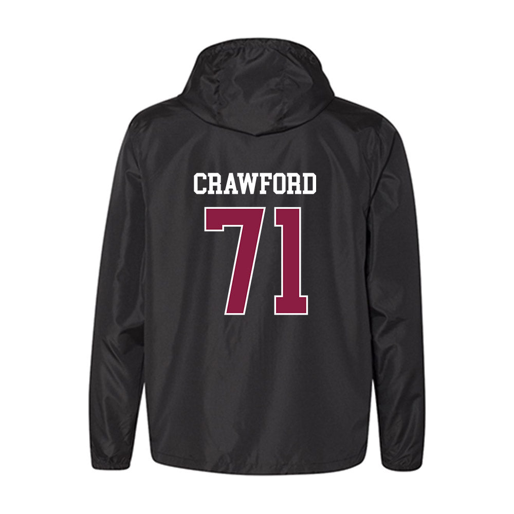 Virginia Tech - NCAA Football : Gavin Crawford - Windbreaker-1