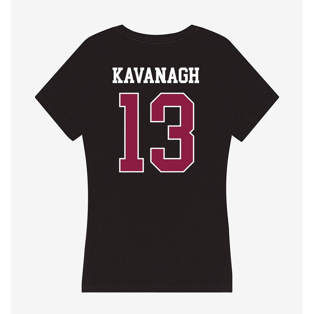 Virginia Tech - NCAA Softball : Emma Kavanagh - Women's V-Neck T-Shirt-1
