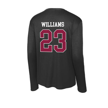 Virginia Tech - NCAA Football : Thomas Williams - Activewear Long Sleeve T-Shirt-1