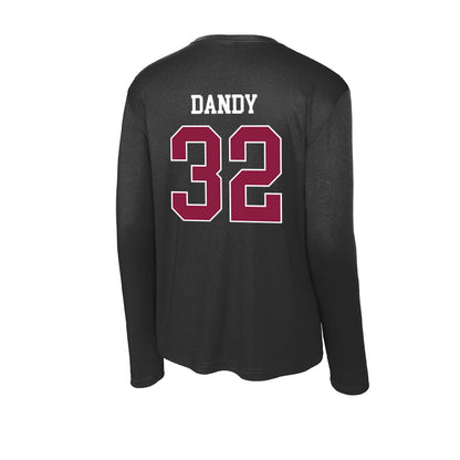 Virginia Tech - NCAA Football : Deric Dandy - Activewear Long Sleeve T-Shirt-1