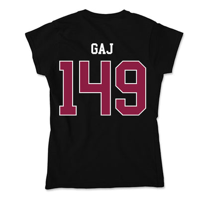 Virginia Tech - NCAA Wrestling : Collin Gaj - Soft Style Women’s T-Shirt-1
