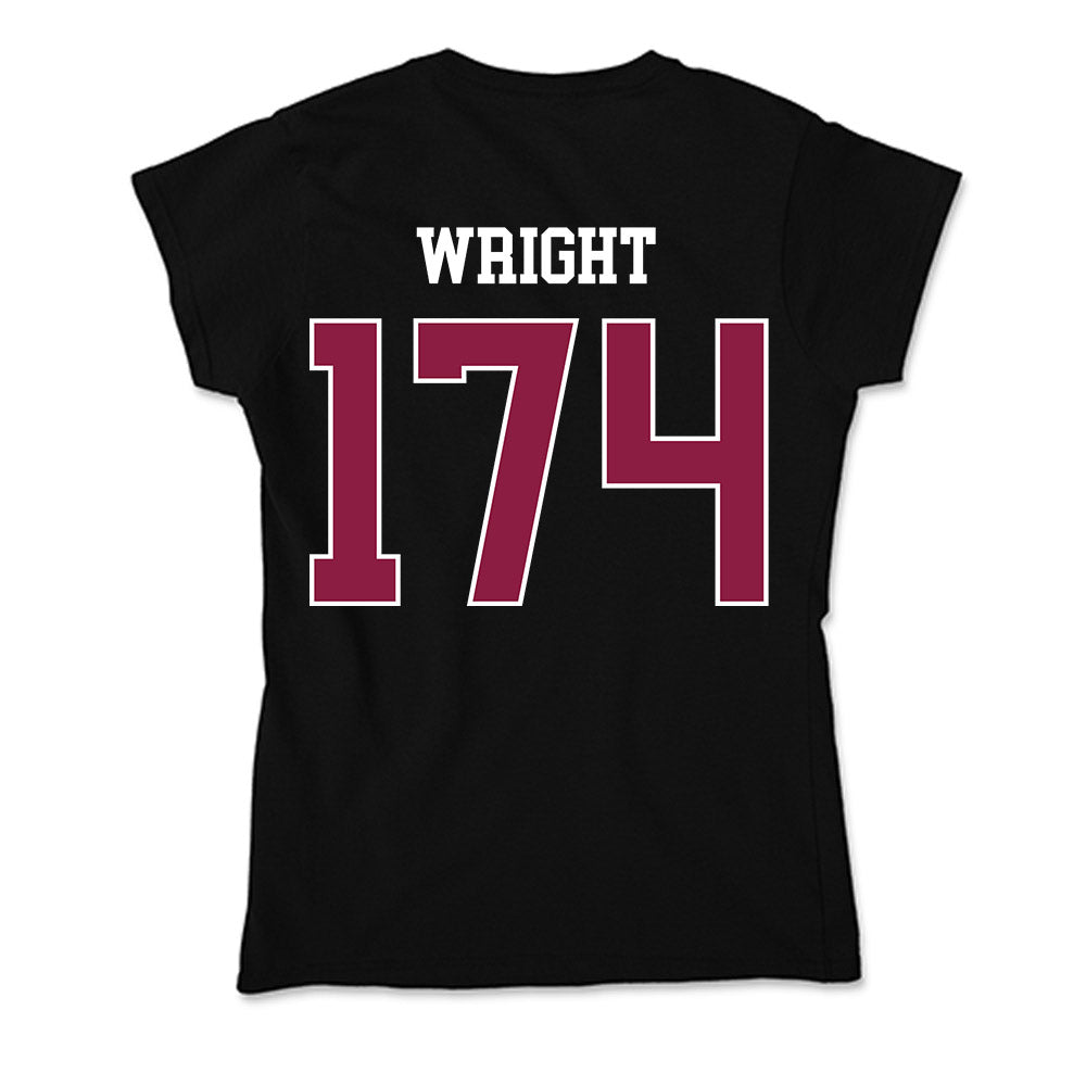 Virginia Tech - NCAA Wrestling : Gage Wright - Soft Style Women’s T-Shirt-1
