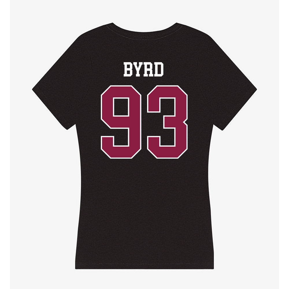 Virginia Tech - NCAA Football : Cole Byrd - Women's V-Neck T-Shirt-1