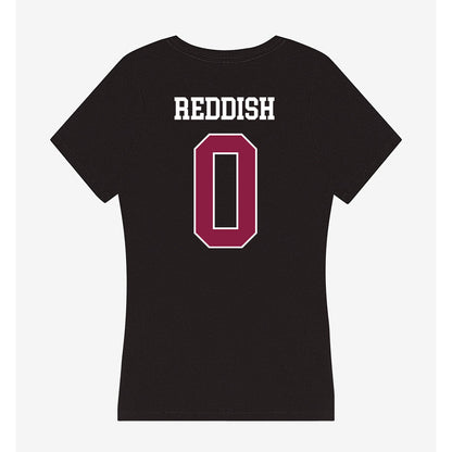Virginia Tech - NCAA Football : Quentin Reddish - Women's V-Neck T-Shirt-1