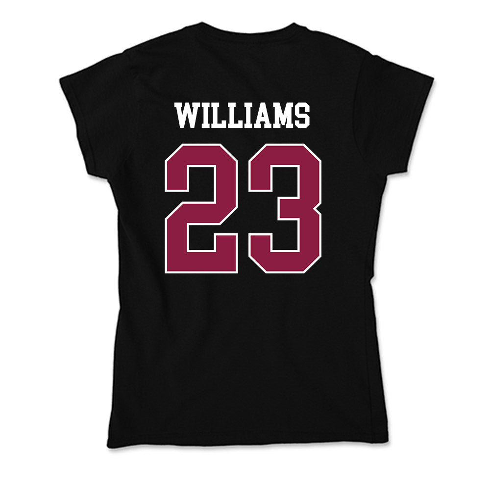 Virginia Tech - NCAA Football : Thomas Williams - Soft Style Women’s T-Shirt-1