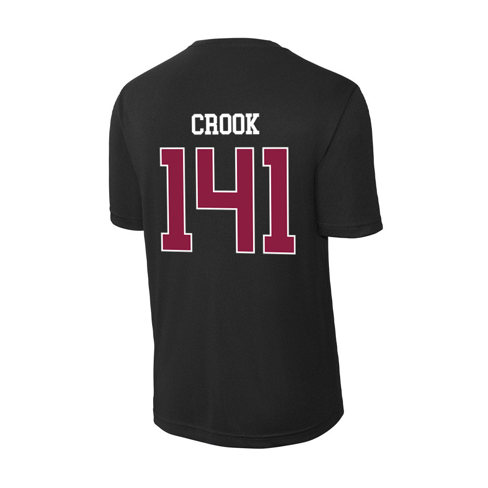 Virginia Tech - NCAA Wrestling : Tom Crook - Activewear T-Shirt-1