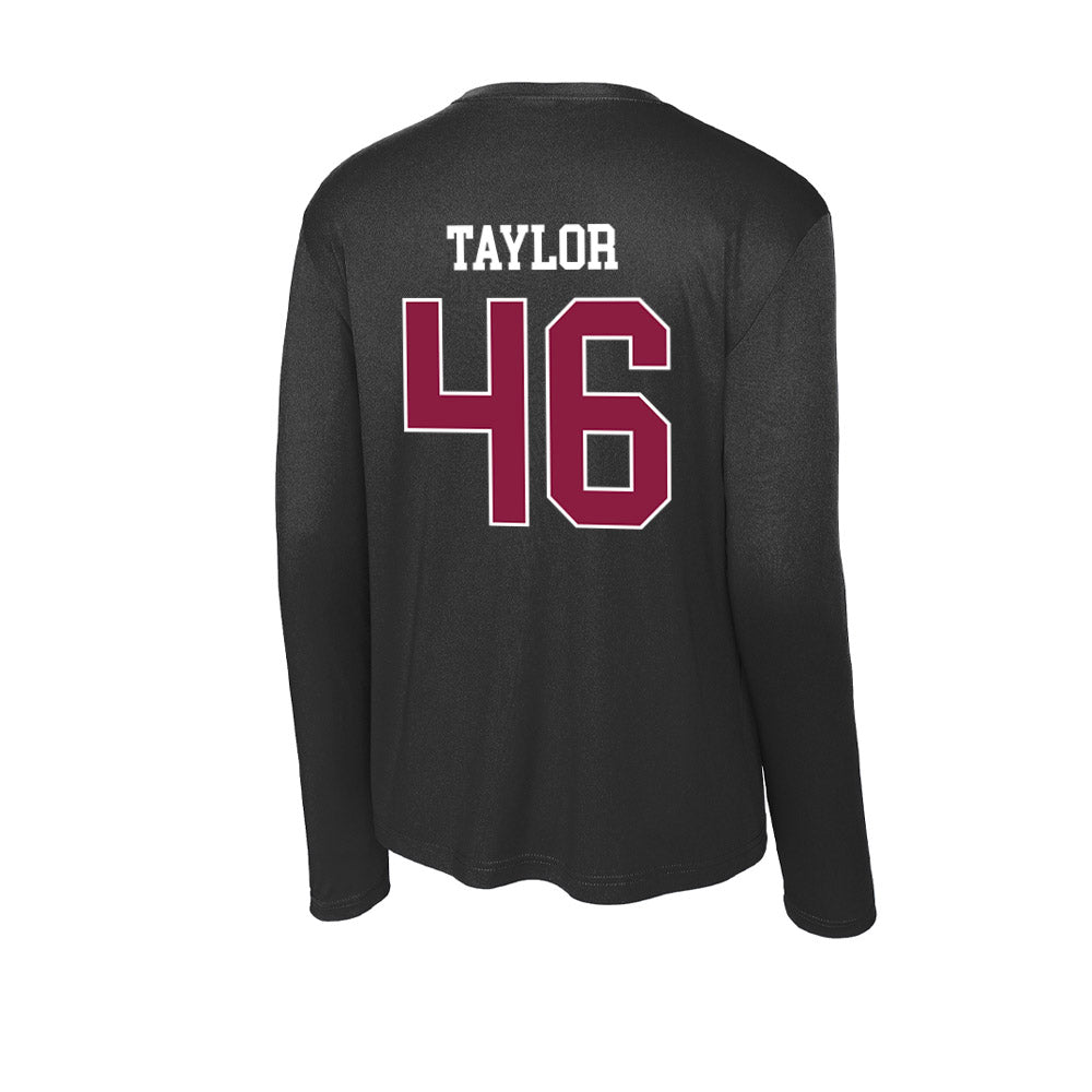 Virginia Tech - NCAA Football : Darius Taylor - Activewear Long Sleeve T-Shirt-1