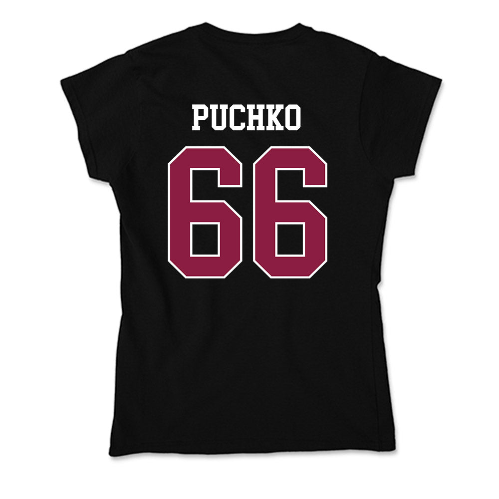 Virginia Tech - NCAA Men's Track & Field : Uladzislau Puchko - Soft Style Women’s T-Shirt-1